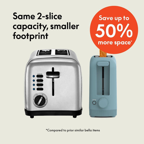 bella 2 Slice Slim Toaster