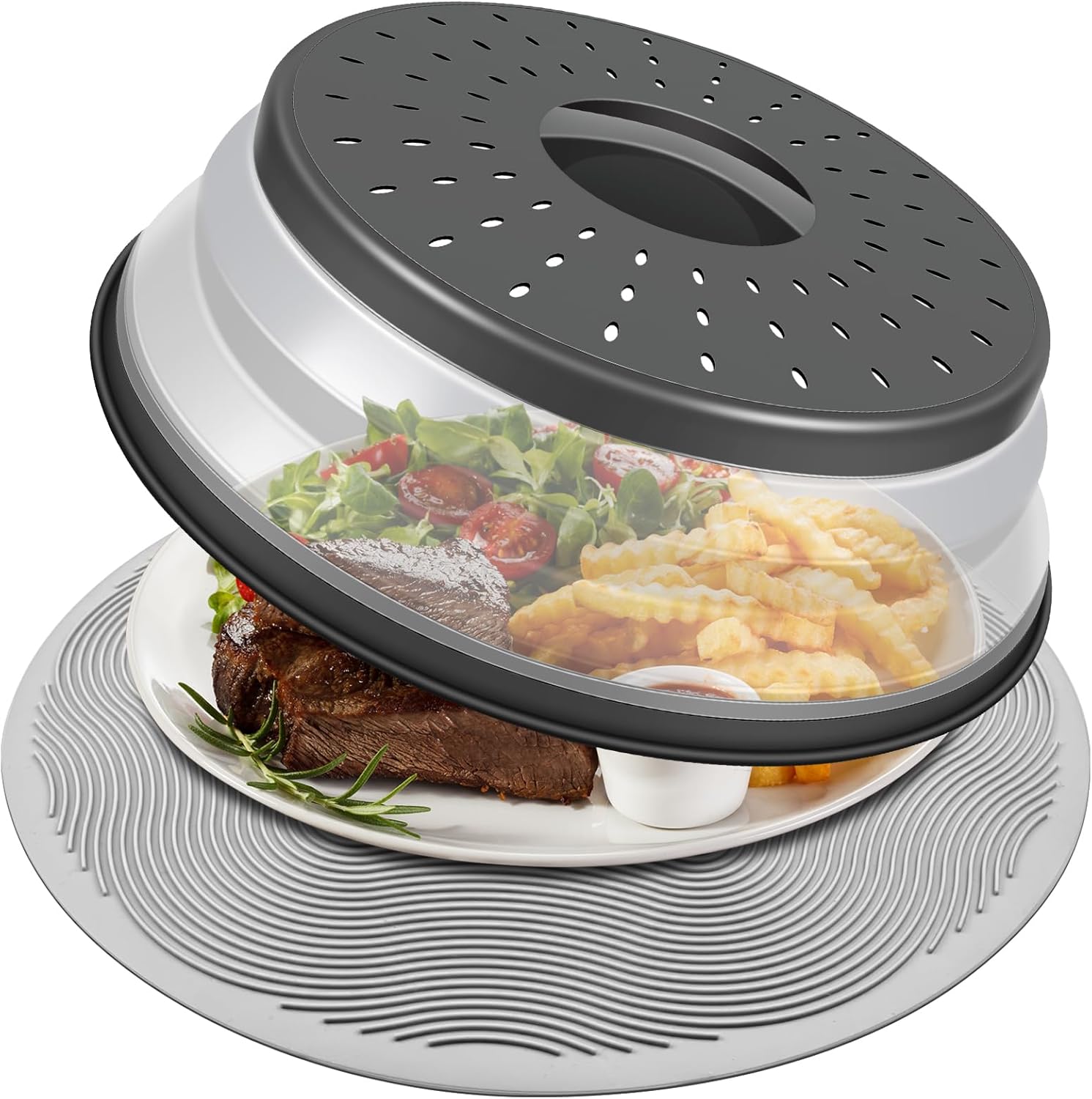10 Inch Microwave Food Cover