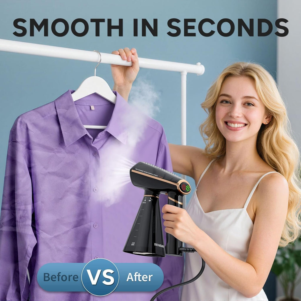 Steamer for Clothes, 1200W Portable