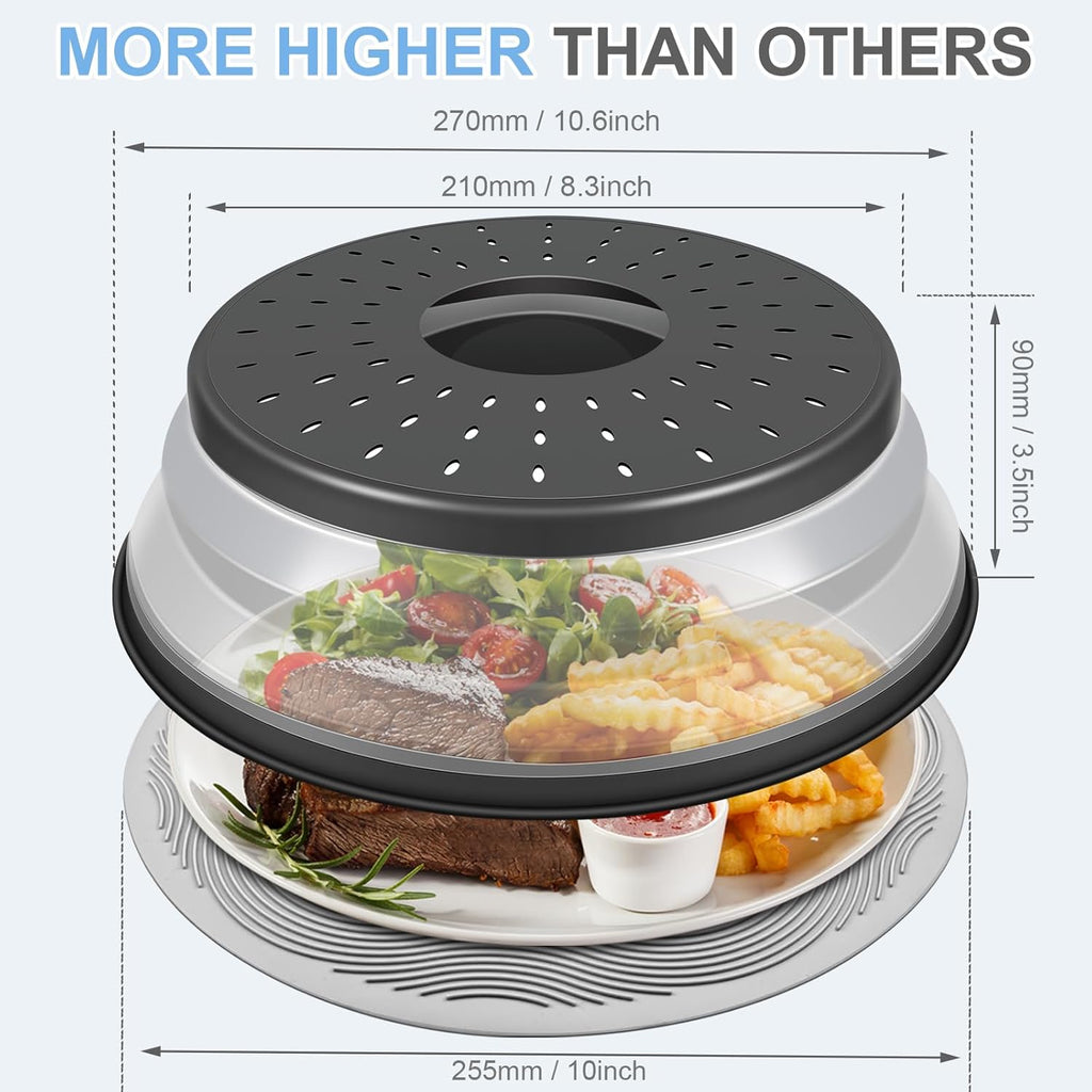 10 Inch Microwave Food Cover