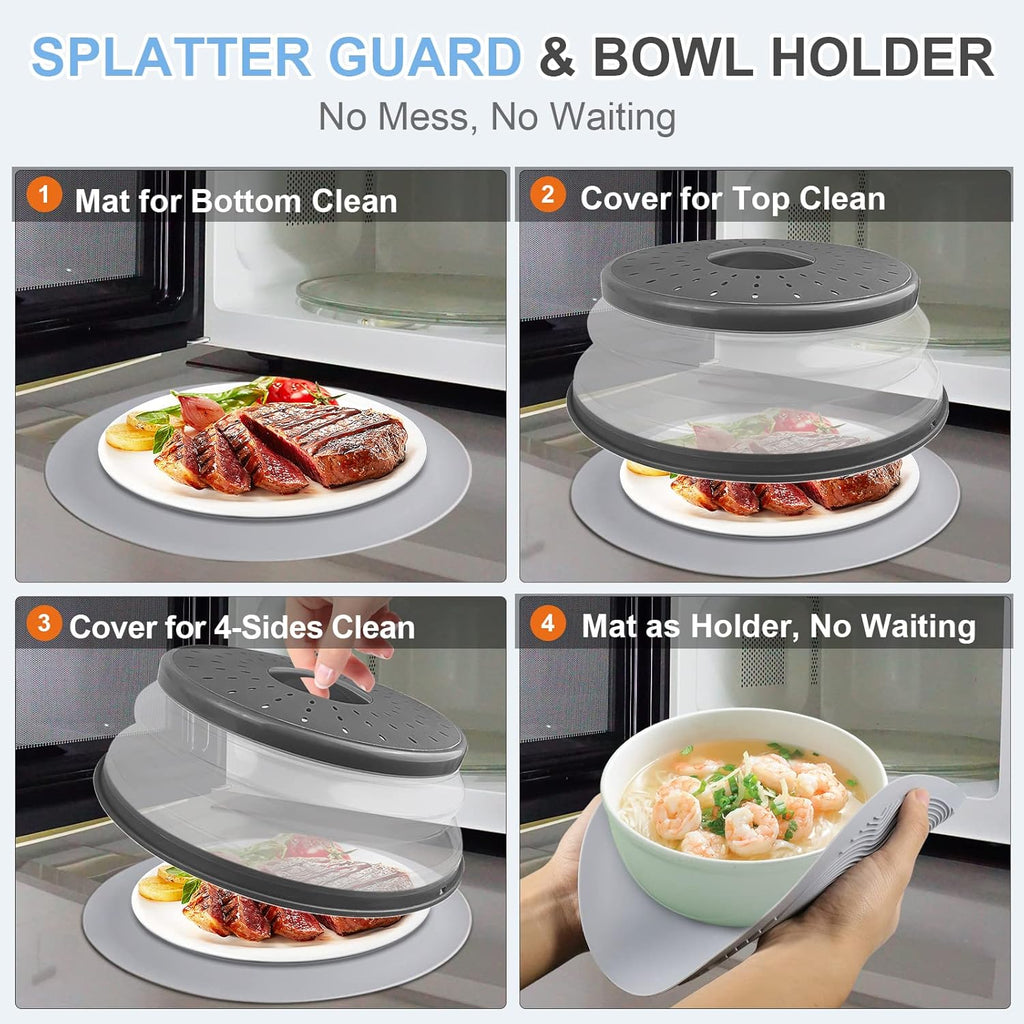 10 Inch Microwave Food Cover